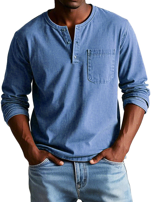 Thomas™ | Vintage Long Sleeve Shirt