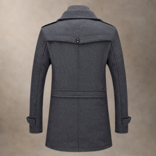 Adam | Layered Wool Coat