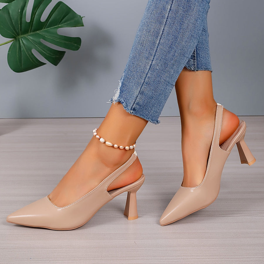 Sophia™ | Elegant Slingback Heels
