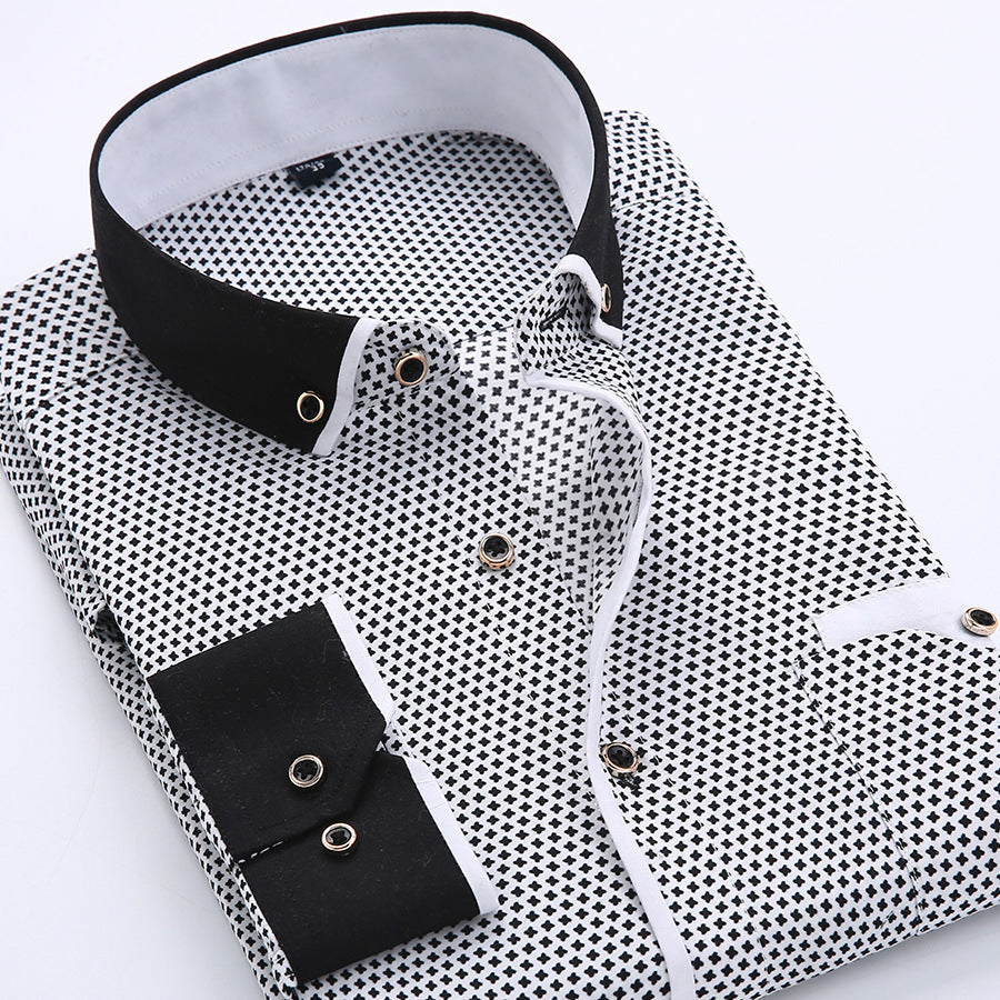 JOSÉ - CLASSIC SHIRT WITH FINE DETAILS